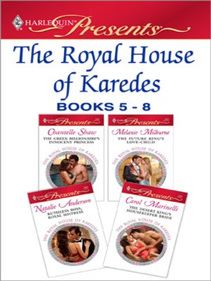 cover image of The Royal House of Karedes books 5-8